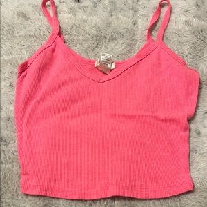 Bozzolo Coral Ribbed Camisole